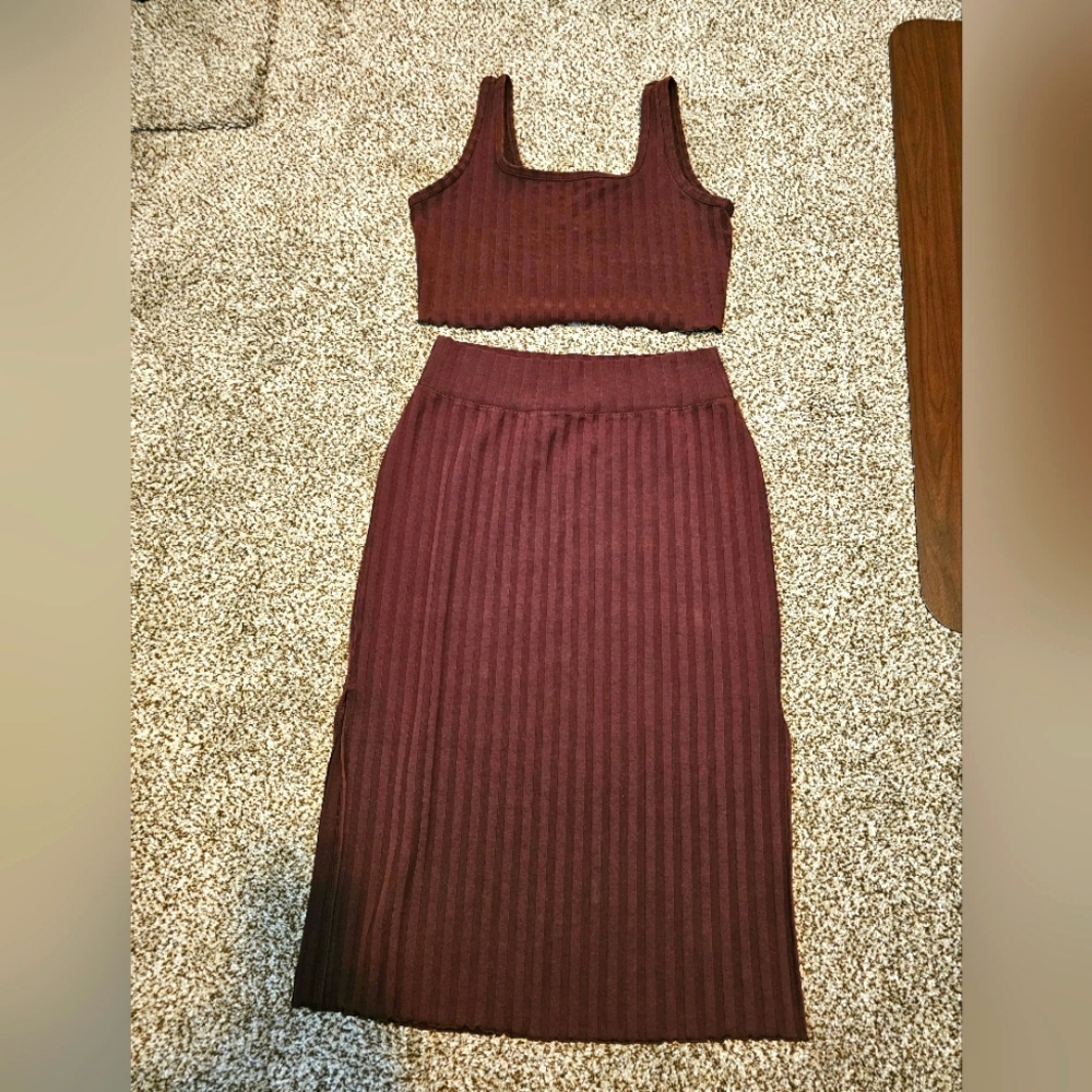 Aerie Brown 2 Piece